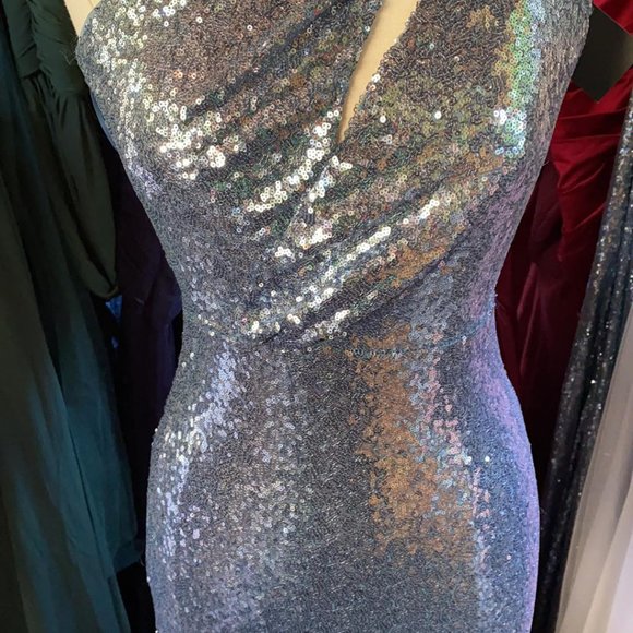 AKIRA Dresses & Skirts - Sequined Maxi Gown